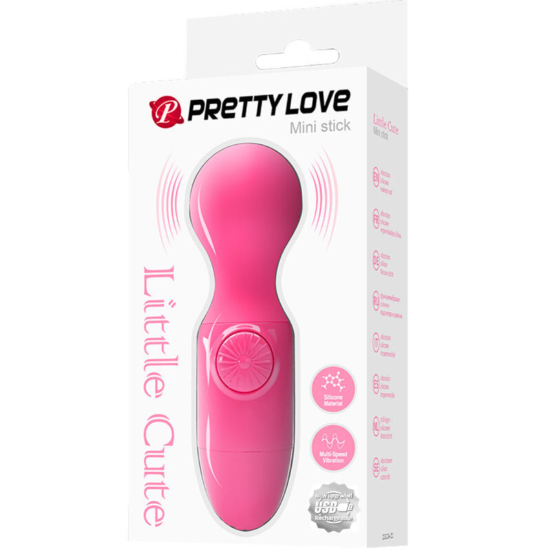 PRETTY LOVE - Mini masseur personnel magenta