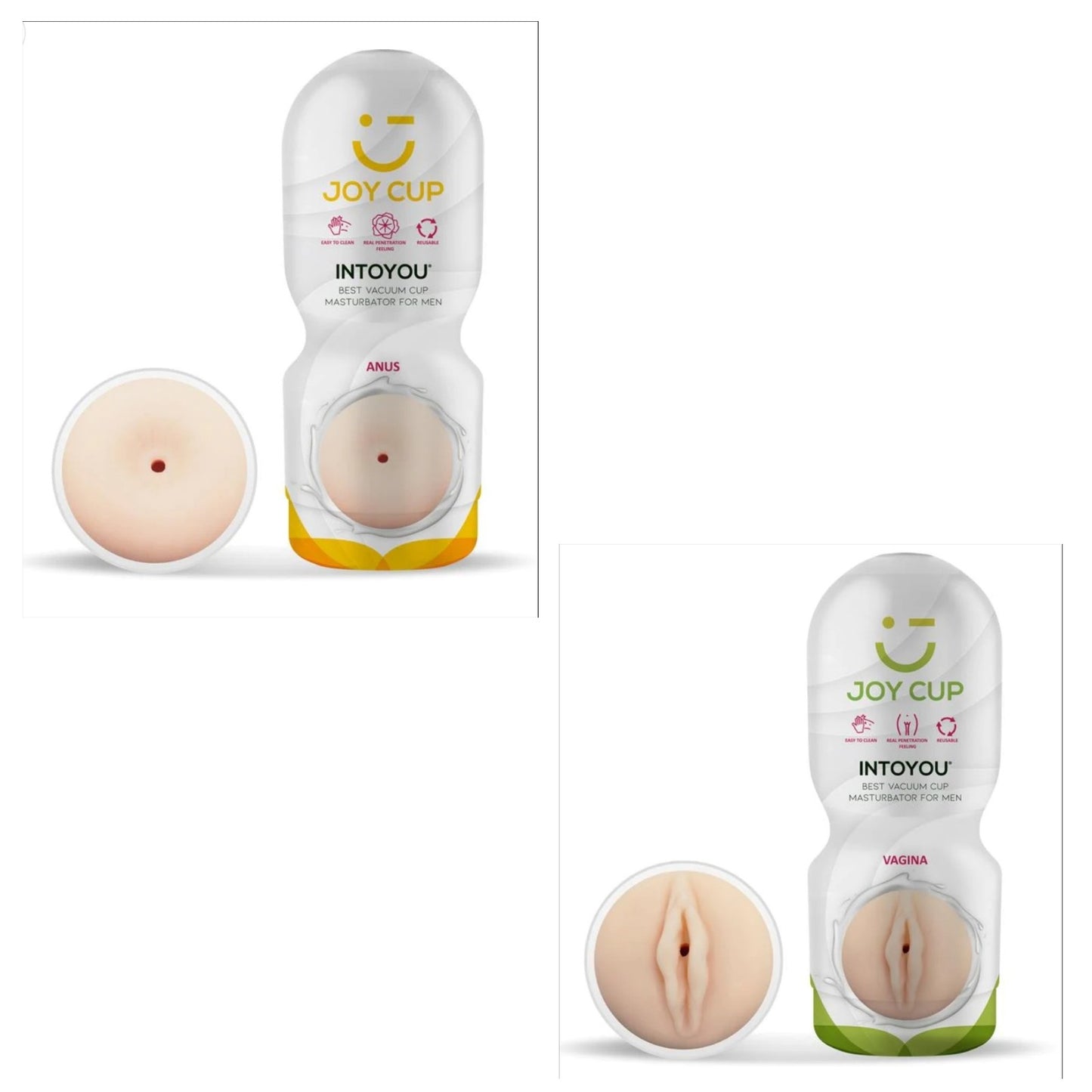 JOY CUP masturbateur Vagin + Anus