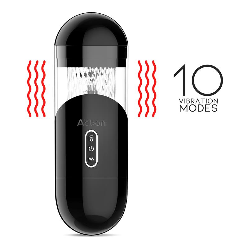 MASTURBATEUR AUTOMATIQUE AVEC VENTOUSE ET VIBRATION