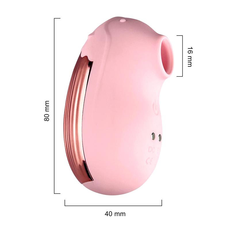 Ventouse clitoridien vibrante ÜNIHÖRN BUGYPINK