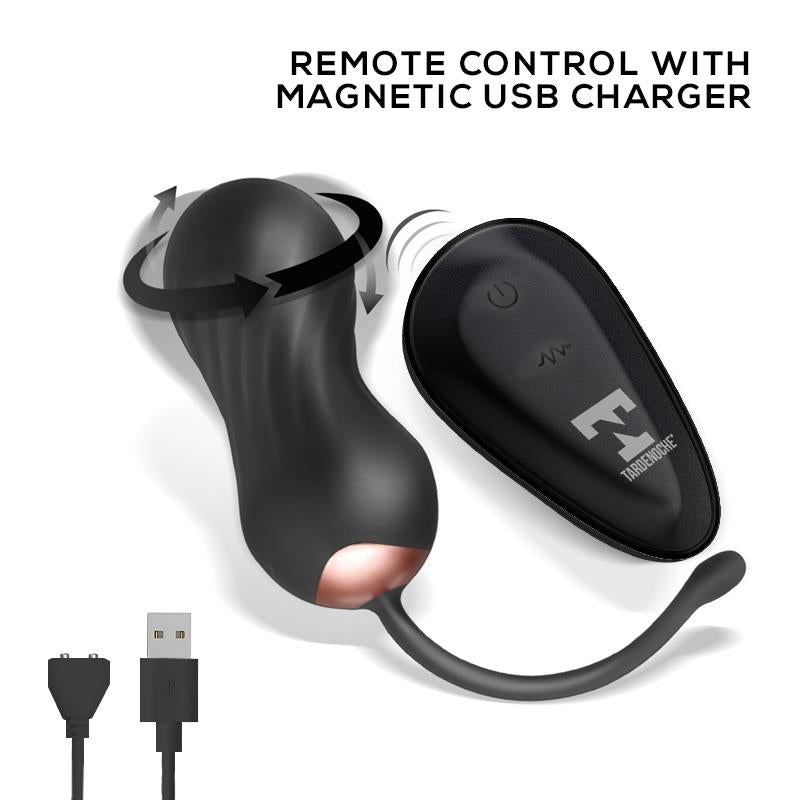 Œuf vibrant et zigzag TARDENOCHE avec télécommande