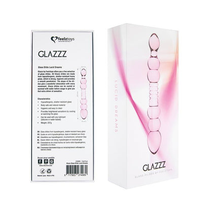 FEELZTOYS GODE GLAZZ en verre et cristal, rêves lucides