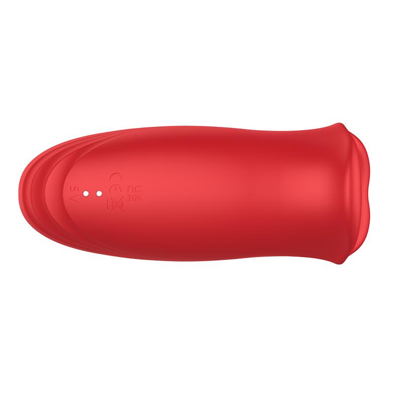 Masseur buccal vibrant et léchant USB en silicone