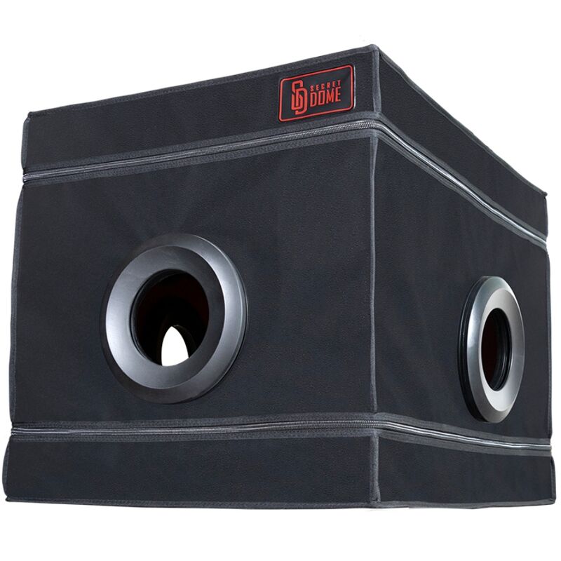 SECRET DOME - Kink club la niche cabine noir et rouge