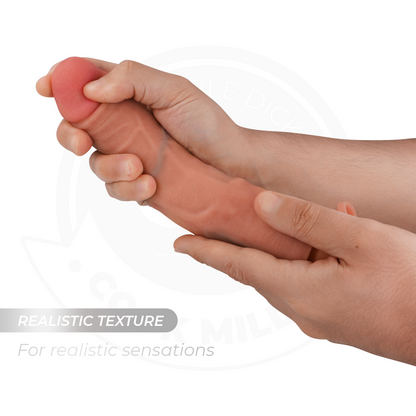 COCK MILLER - Gode hyper-réaliste à ventouse et à poussée avec télécommande 21,5 cm