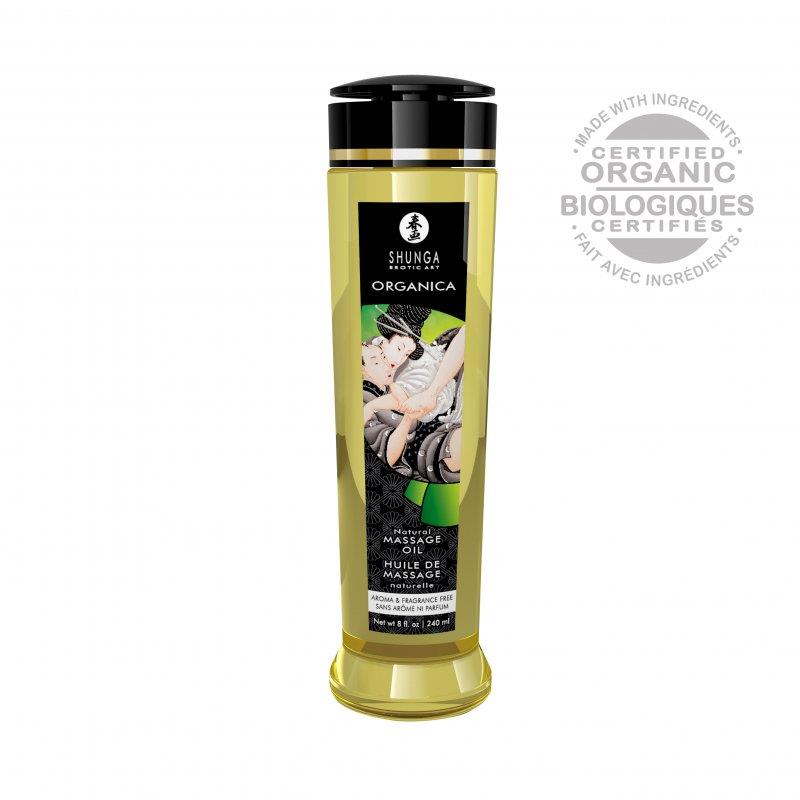 Huile naturelle de massage - 240ml
