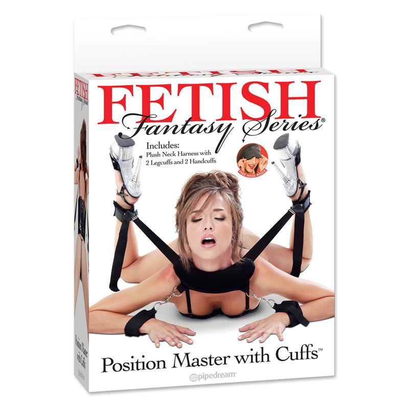 FETISH FANTASY SERIES position de maître de la série fetish fantasy avec menottes