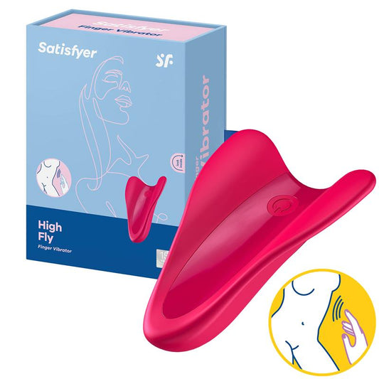 Vibromasseur compact rouge