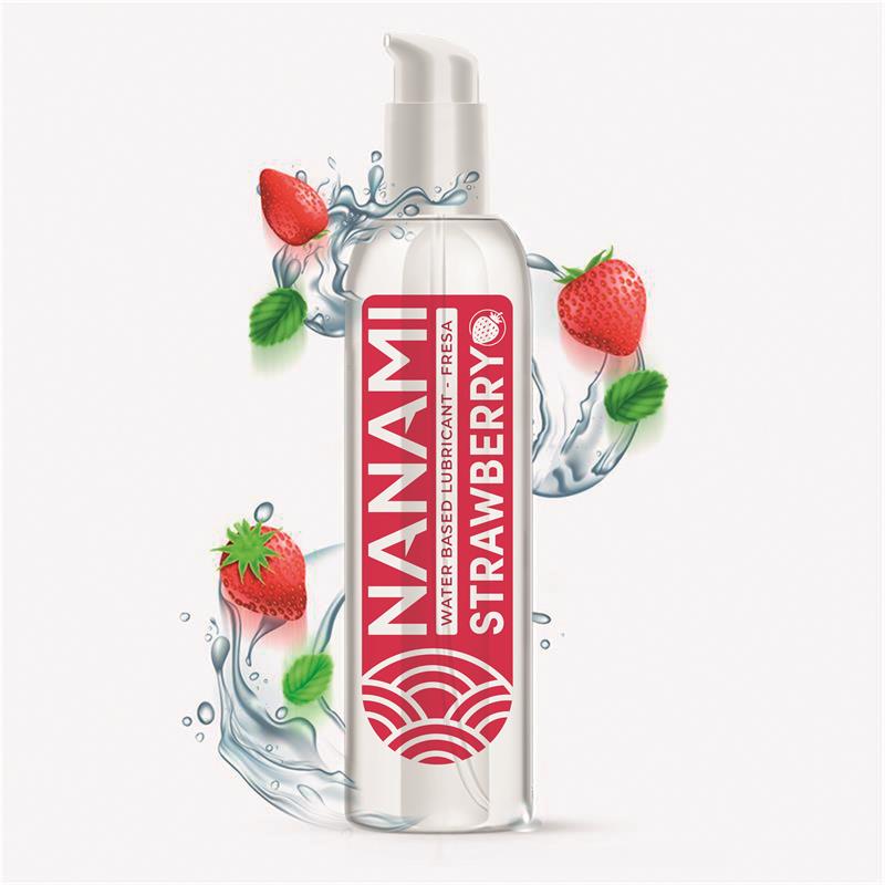Lubrifiant à base d'eau - Goût fraise - 150ml