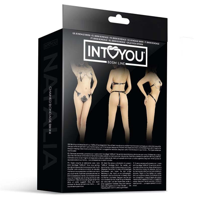 Bikini bondage avec chaînes