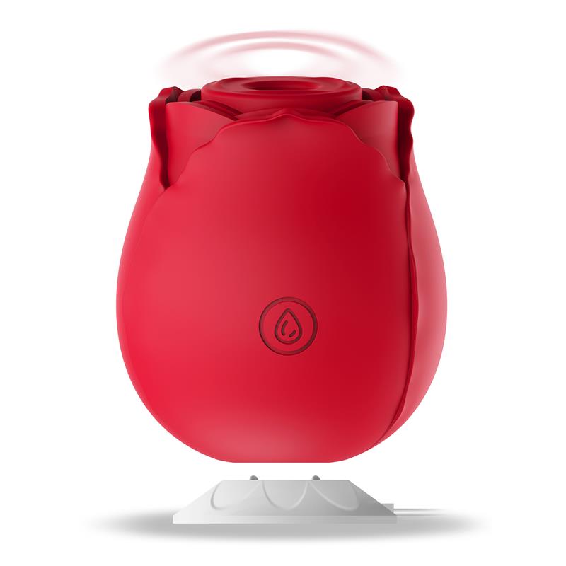 ÜNIHÖRN REDROSE clitoral sucker avec base magnétique usb silicone