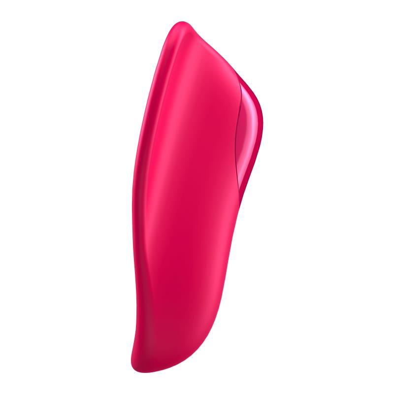 Vibromasseur compact rouge