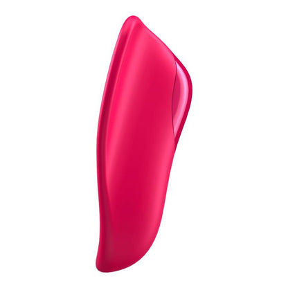 Vibromasseur compact rouge