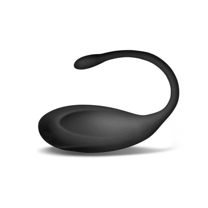 Oeuf vibrant noir avec télécommande