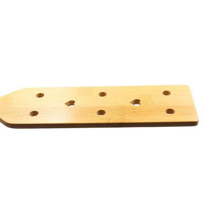 Paddle en bambou avec cœurs - 33cm