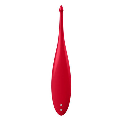 Vibromasseur rouge en silicone