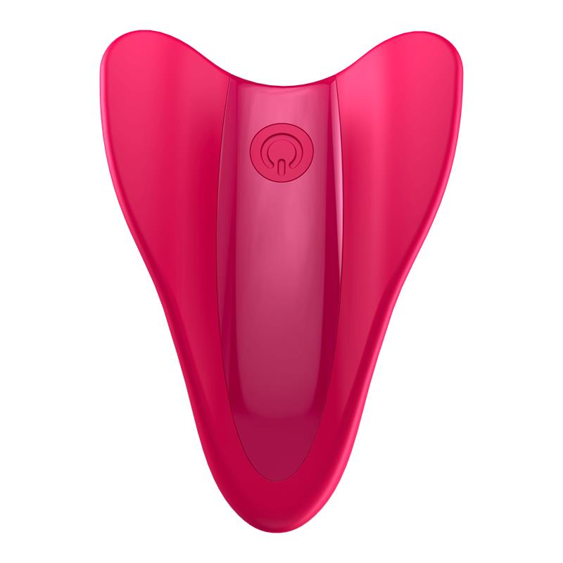 Vibromasseur compact rouge