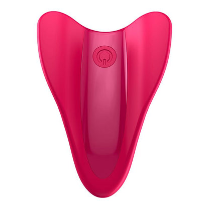 Vibromasseur compact rouge